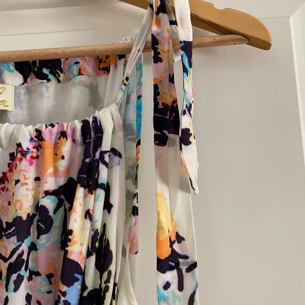 Pure Silk Sundress Unworn! Sized M/L - Picture 3 of 5